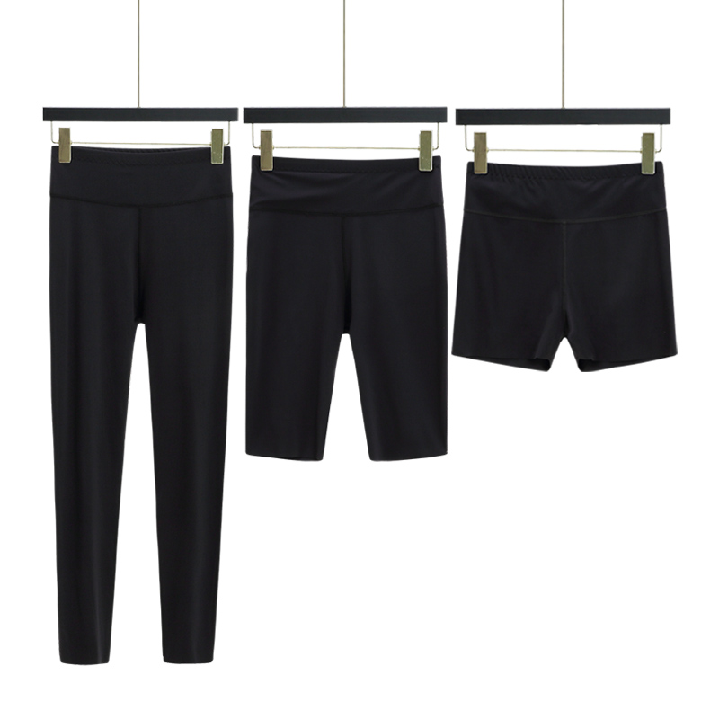 九分鲨鱼皮打底裤女外穿秋季提臀收腹黑色弹力五分显瘦芭比裤薄款,淘宝优惠券,粉丝福利购,淘宝优惠卷