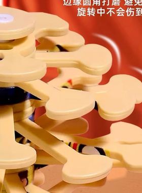 旋转京剧脸谱手摇螺旋树棒棒糖ABS材质解压棒创意小摆件玩具