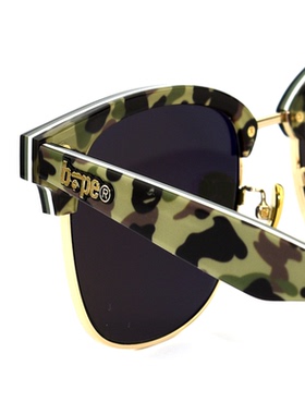 BAPE/猿人头防紫外线大框墨镜