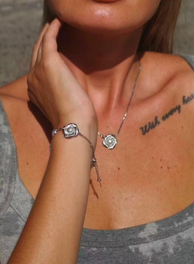 WEARRING2025新款山茶花手链项链