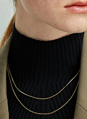 wearring双层复古网红叠戴项链