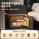 Bedside table safe storage cabinet