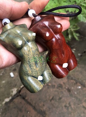 包邮新款龙柱鼻烟壶乌木紫光檀