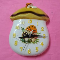 Early Japanese Mushroom Modelling transistor hanging bell batteries electromagnetic base bell nostalgia second-hand old fashioned porcelain objects