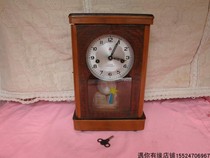 Antique collection features good use of public private joint production of three-five-card old hanging timepiece machinery Old-seat bell nostalgic items