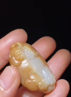 天然精品新疆和田籽料红皮龙龟荣归 满皮毛孔 正品带证书全国复检