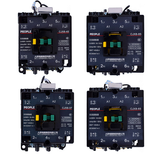 人民电器集团交流接触器CJX8-9 12 B9B12B16 30-10 01 220/380v - 图0