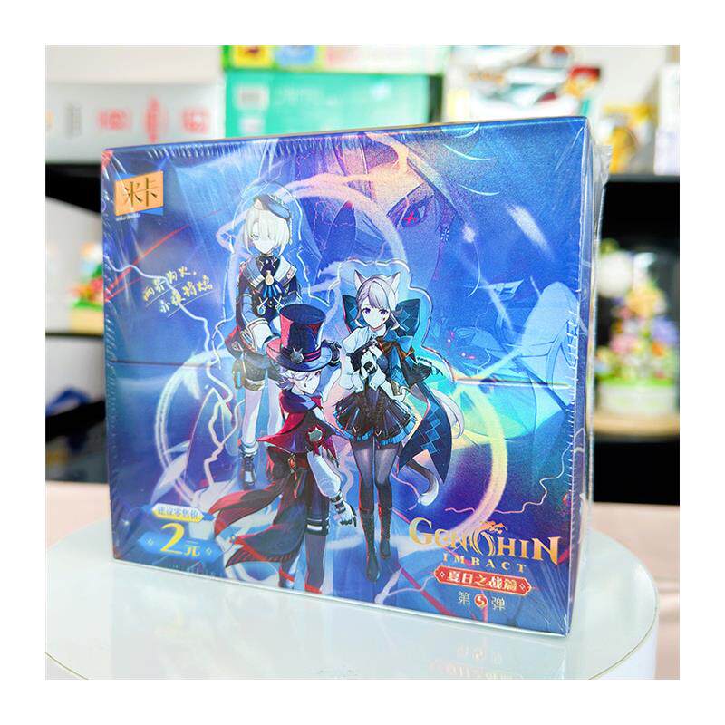 原神卡片一元包第五弹SR抽卡动漫周边卡牌收藏纪念