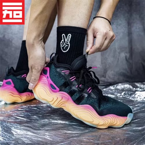 ADIDAS阿迪达斯男款Trae Young 3特雷杨实战缓震防滑篮球鞋IF9359 - 图3