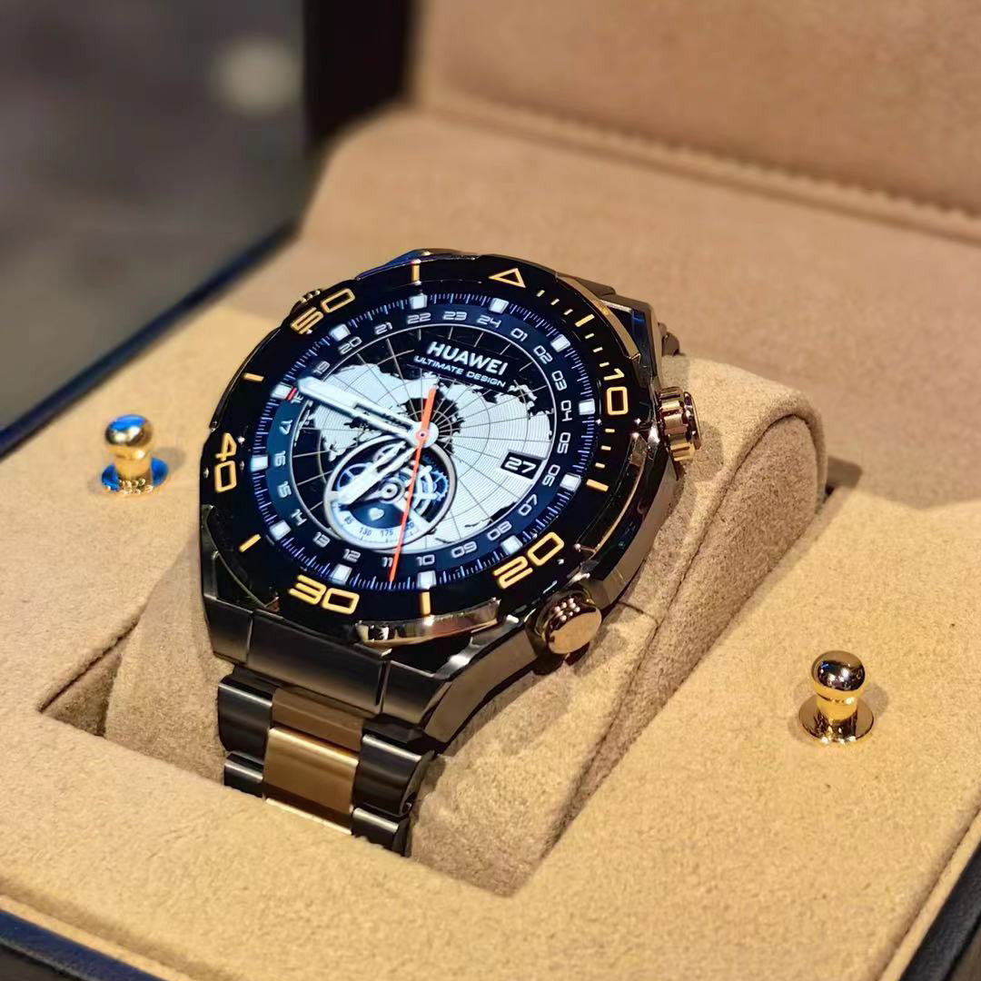 华为非凡大师手表HUAWEI WATCH ULTIMATE DESIGN智能金表钛金手表 - 图3