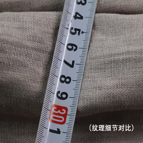 纯雨露麻细纹坯布亚麻胚布生布做底课程材料大师级雨露亚麻油画布 - 图2