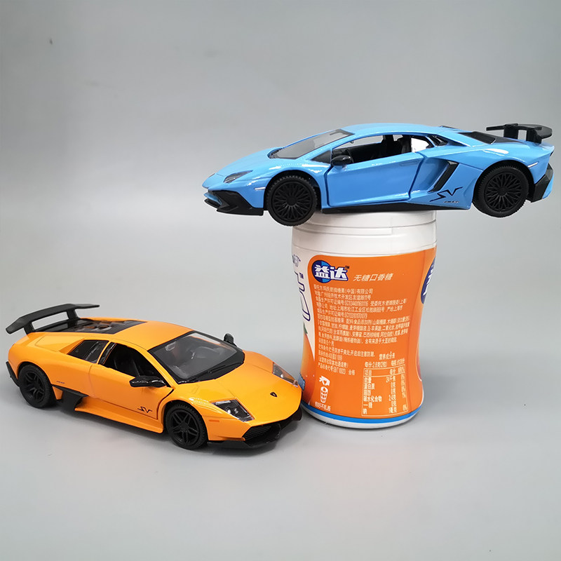 合金开门小汽车玩具车摆件男孩宝宝回力赛车模儿童仿真兰博基尼,淘宝优惠券,粉丝福利购,淘宝优惠卷