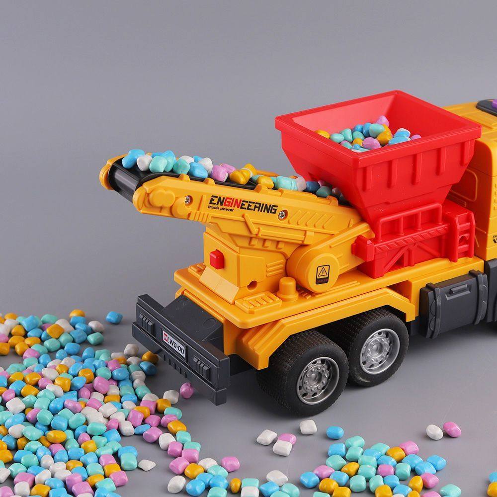 儿童惯性音乐传送带履带运运沙车开门玩具车仿真电动传送带工程车,淘宝优惠券,粉丝福利购,淘宝优惠卷