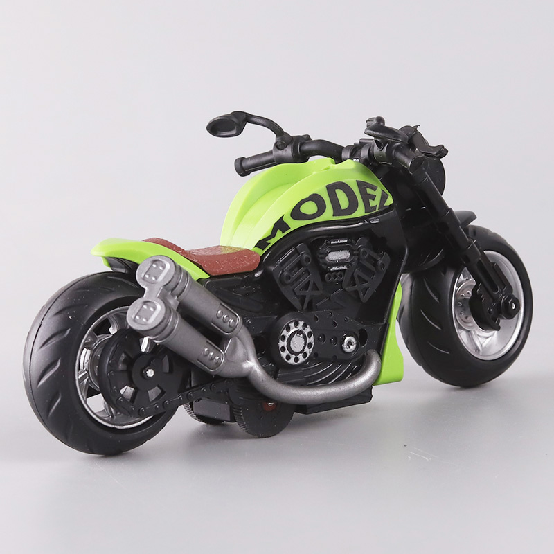 儿童惯性摩托车模型仿真哈雷玩具车仿真巡航小摩托男孩宝宝小汽车 - 图2