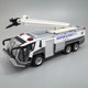 Children's Fire Truck Toy Alloy Airport Rescue Truck