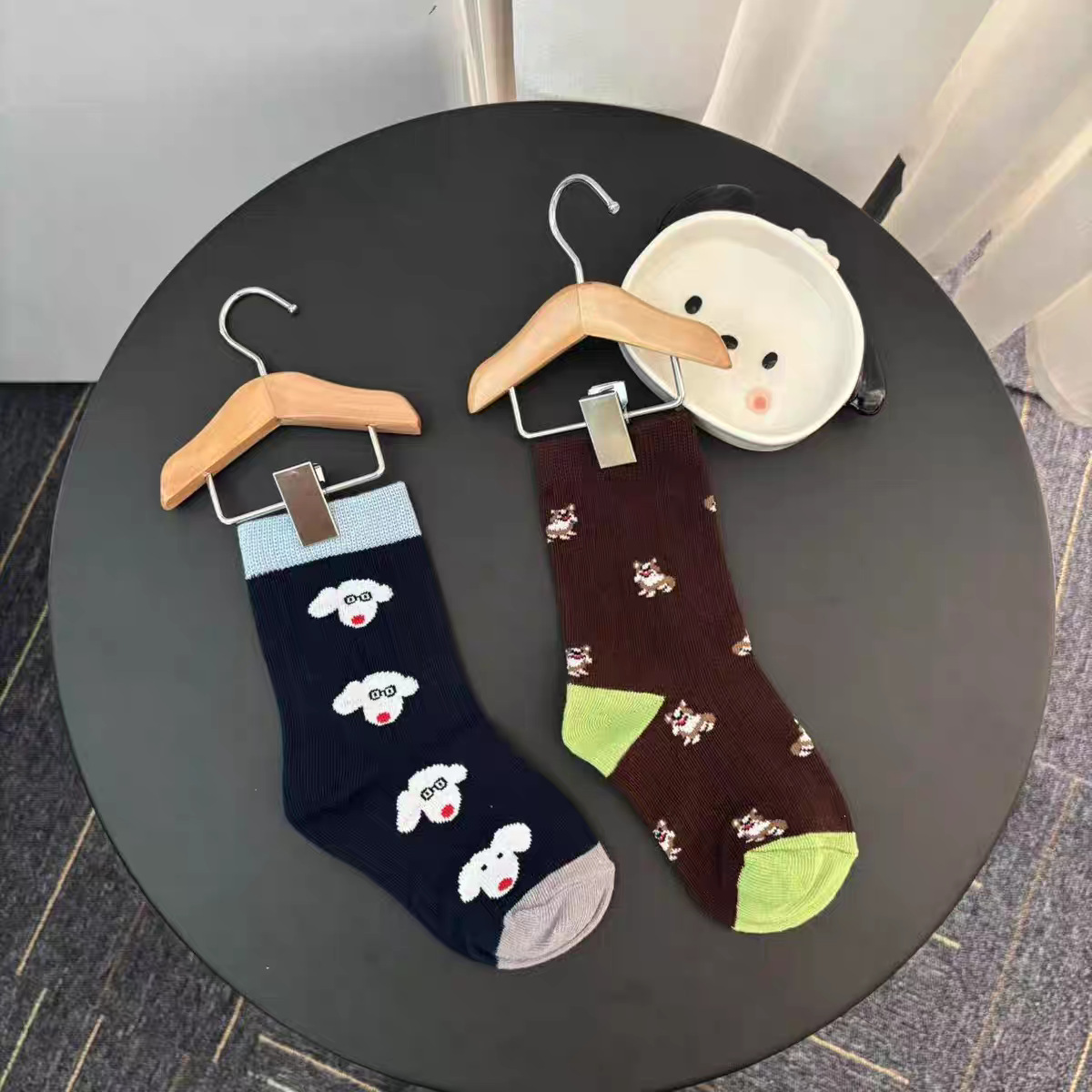 童袜卡通动漫可爱儿童袜子男女宝宝四季纯棉中筒袜百搭 - 图2