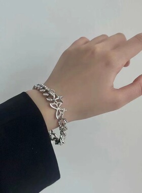 千亿少女#日韩ins蹦迪蝴蝶手链