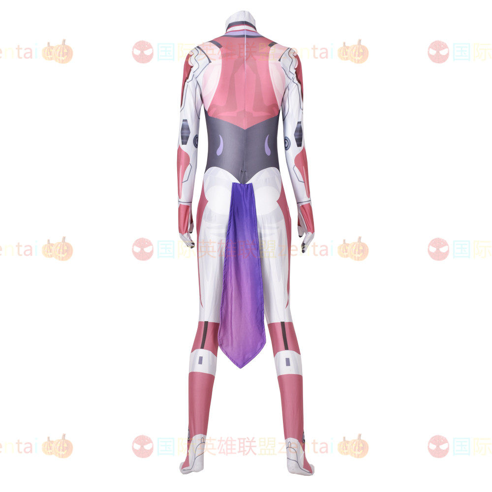 英雄联盟皮肤成人女款王者服荣耀 妲己皮肤时之彼端连体紧身衣Cosplay 无头饰