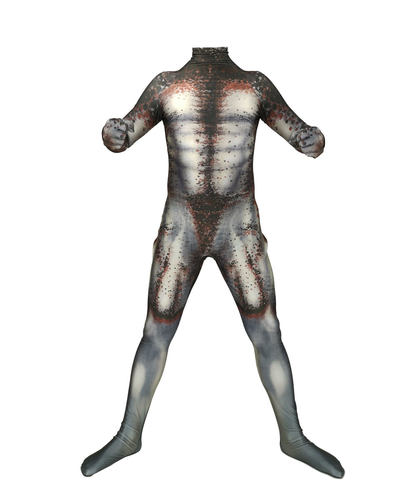 铁血战士掠夺者Predator Cosplay连体紧身衣万圣节Zentai（无头盔 - 图3