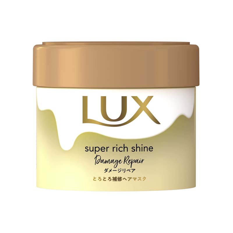 现货日本LUX/力士柔顺修复烫染受损改善滋润干枯毛躁冲洗发膜男女 - 图3