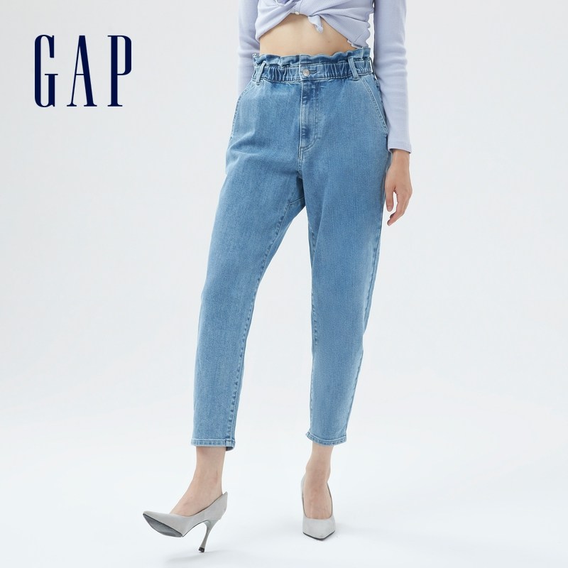 gap女装复古花苞春季新款牛仔裤 Gap牛仔裤