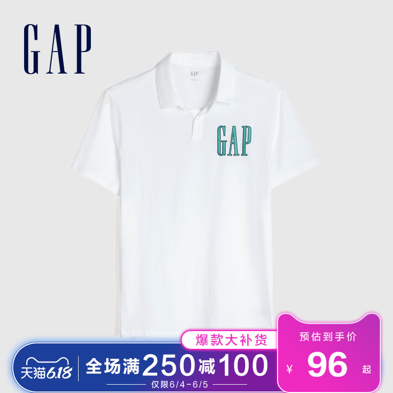 gap男装纯棉休闲短袖翻领polo衫 GapPolo衫