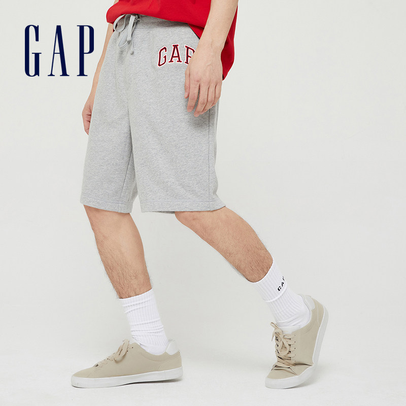 gap男装logo松紧腰休闲男宽松裤子 Gap休闲裤