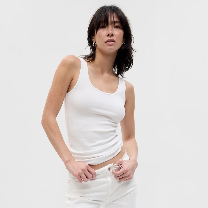 Gap女装辣妹风背心莫代尔弹力修身显瘦