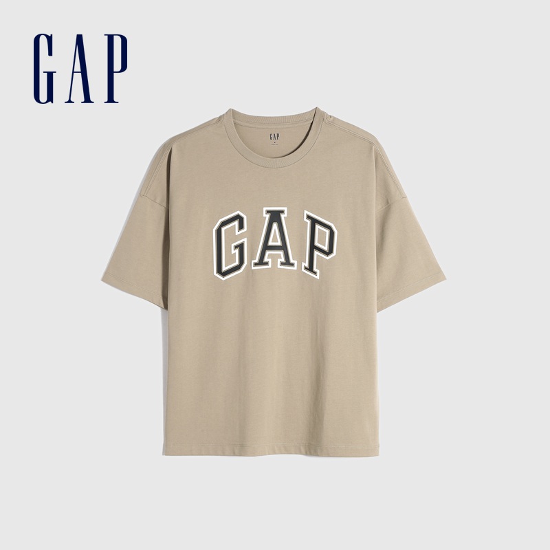 春季新款情侣装上衣 2021 688537 恤 T 纯棉圆领短袖 LOGO 男女装 Gap 春季新款情侣装上衣 2021 688537 恤 T 纯棉圆领短袖 LOGO 男女装 Gap