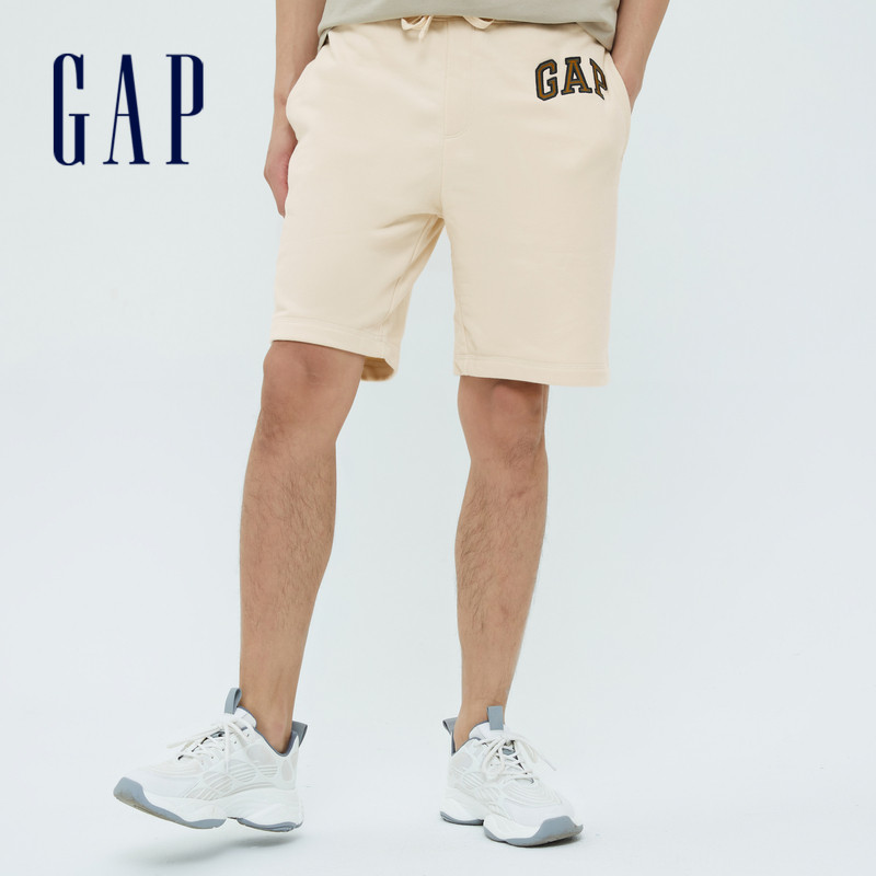 gap男装logo松紧腰休闲男宽松裤子 Gap休闲裤