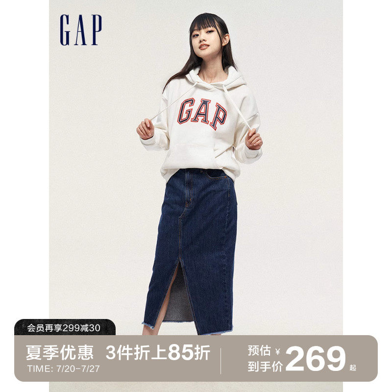 【断码优惠】gap女装春季款logo卫衣 Gap卫衣/绒衫