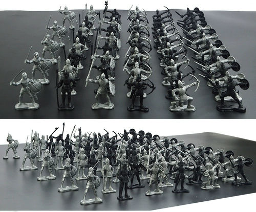 Солдат, игрушка, большая фигурка, 60 шт