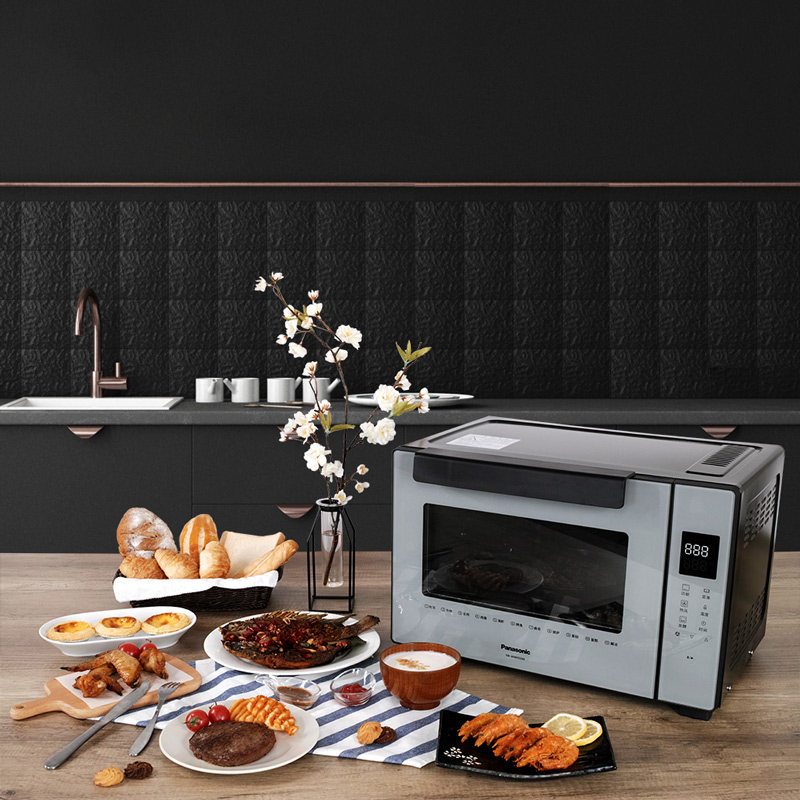 松下wmh3260家用烘焙多功能电烤箱 松下电器电烤箱