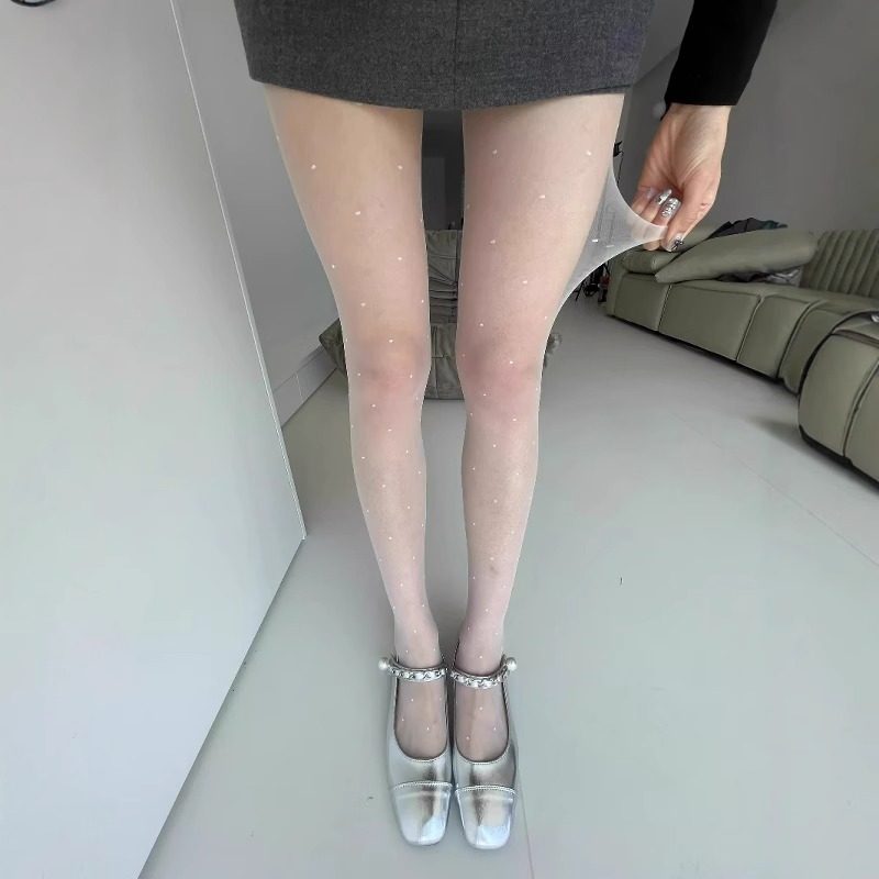 【4双装】早春0d波点爱心黑丝纯欲性感透肤裤袜打底袜doll感穿搭,淘宝优惠券,粉丝福利购,淘宝优惠卷