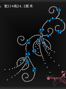 烫钻辅料水钻烫图烫钻图案贴烫画