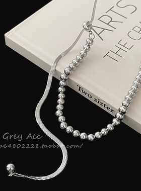 可调节长度设计感项链