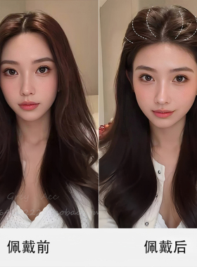 黑色隐形插梳bb夹侧边夹发夹