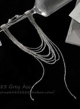 浓浓的冬日百搭主义多层项链