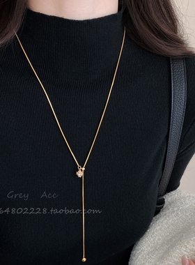 可调节项链女款2025新款颈链长款