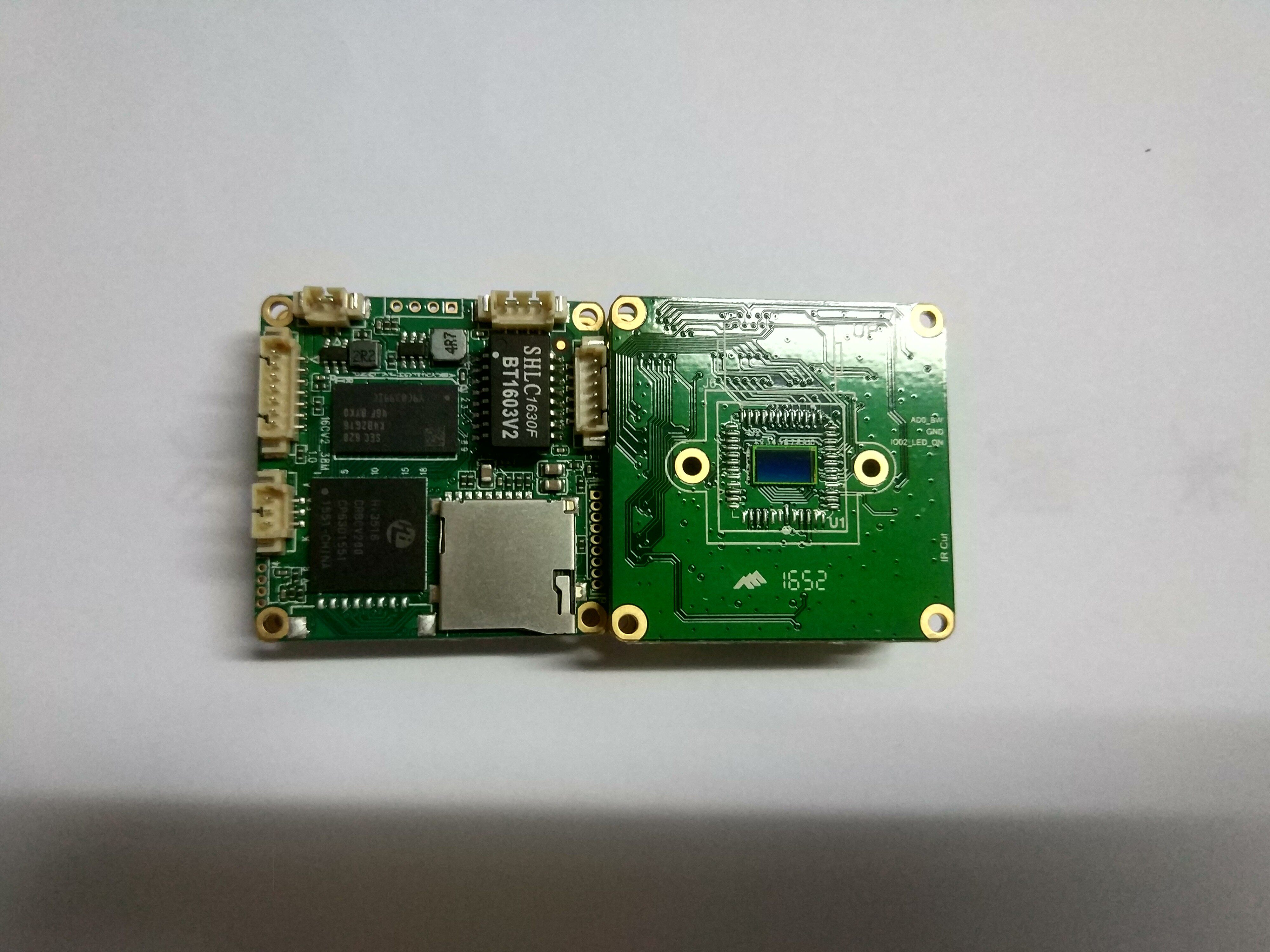 1080p无线网络摄像机200万485语音wifi监控芯片ipc插卡模组