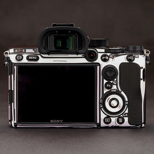 美本堂 适用于索尼A7M4\M3\R5相机保护贴膜SONY A74机身贴纸 A7S3\A7M2\FX30 2D版贴皮3M - 图0
