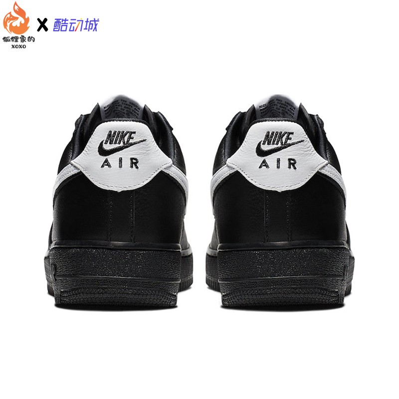 狐狸家 Nike Air Force 1 Low黑白低帮男子休闲板鞋 CQ0492-001-图2