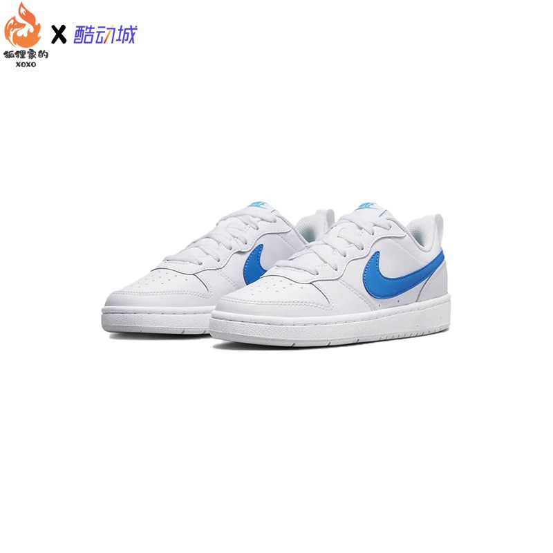 狐狸家 Nike Court Low 2海军蓝男女低帮运动休闲板鞋bq5448-016-图0