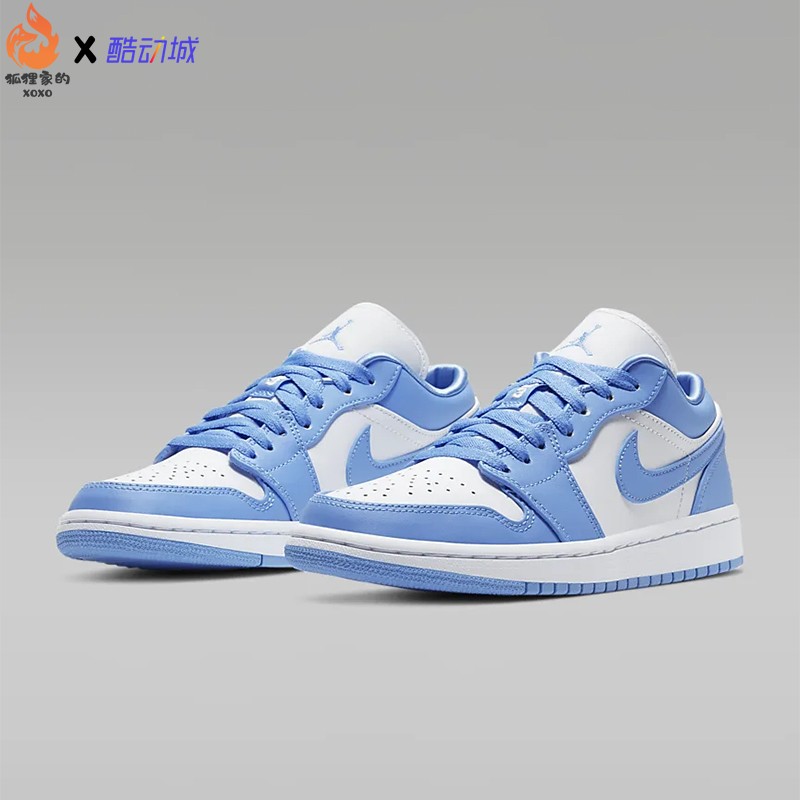 Air Jordan 1 Low AJ1 黑红脚趾 男女同款低帮篮球鞋 553558-161