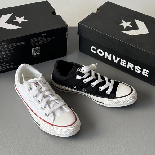 CONVERSE正品匡威allstar经典升级款黑色白色低帮563508c563509c - 图3