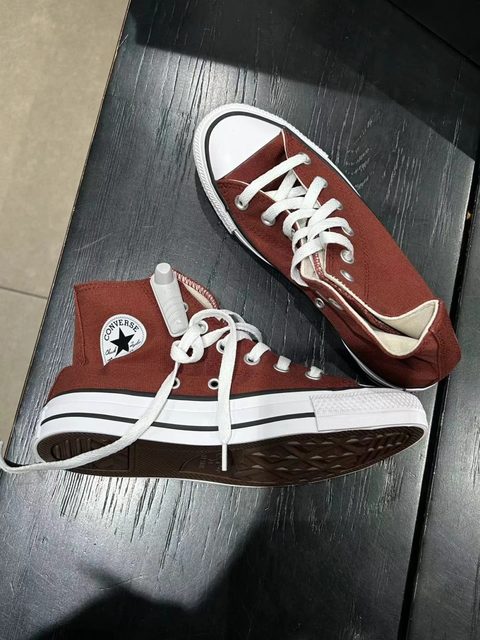 Converse Classic Brick Red High Top Canvas A00792 Converse Classic Brick Red High Top Canvas A00792