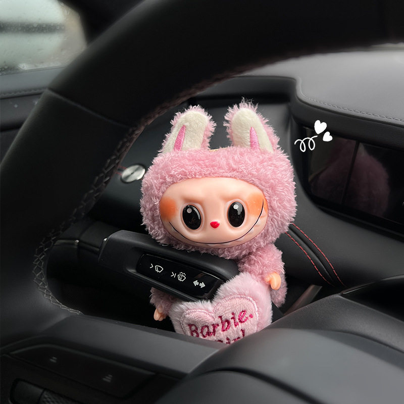 2025新款车载怀挡装饰档把摆件雨刮器装饰公仔转向灯玩偶网红女 - 图1