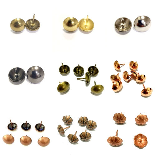 Пузырьковые гвоздь декоративные ногти толстые 16 световых фона фона стены Стена мягкая сумка с твердым мешкой имитация антикварного дивана медная гвоздь круглые головы большие гвозди