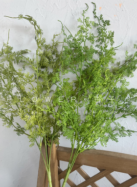 北欧森系绿色绿植仿真塑料尤加利