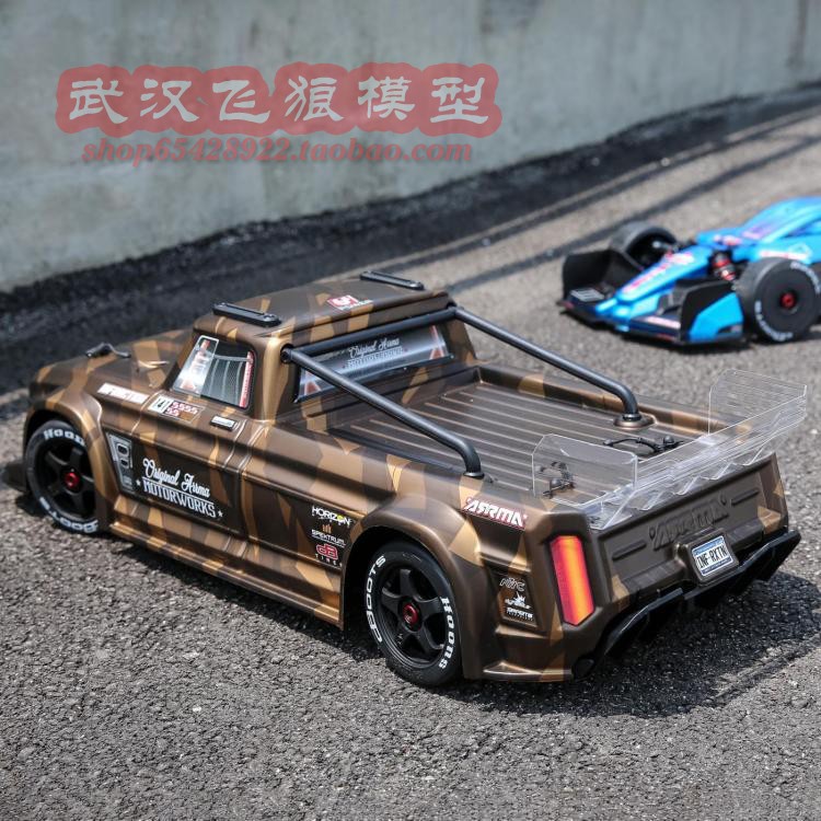 ARRMA 1/7越界 RC四驱遥控漂移平跑车 无刷全地形超级跑车 109001 - 图1